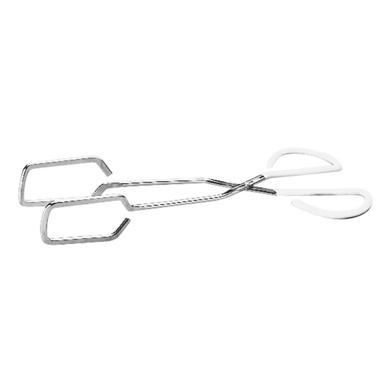Pinza per grill a forbice inox cm.38