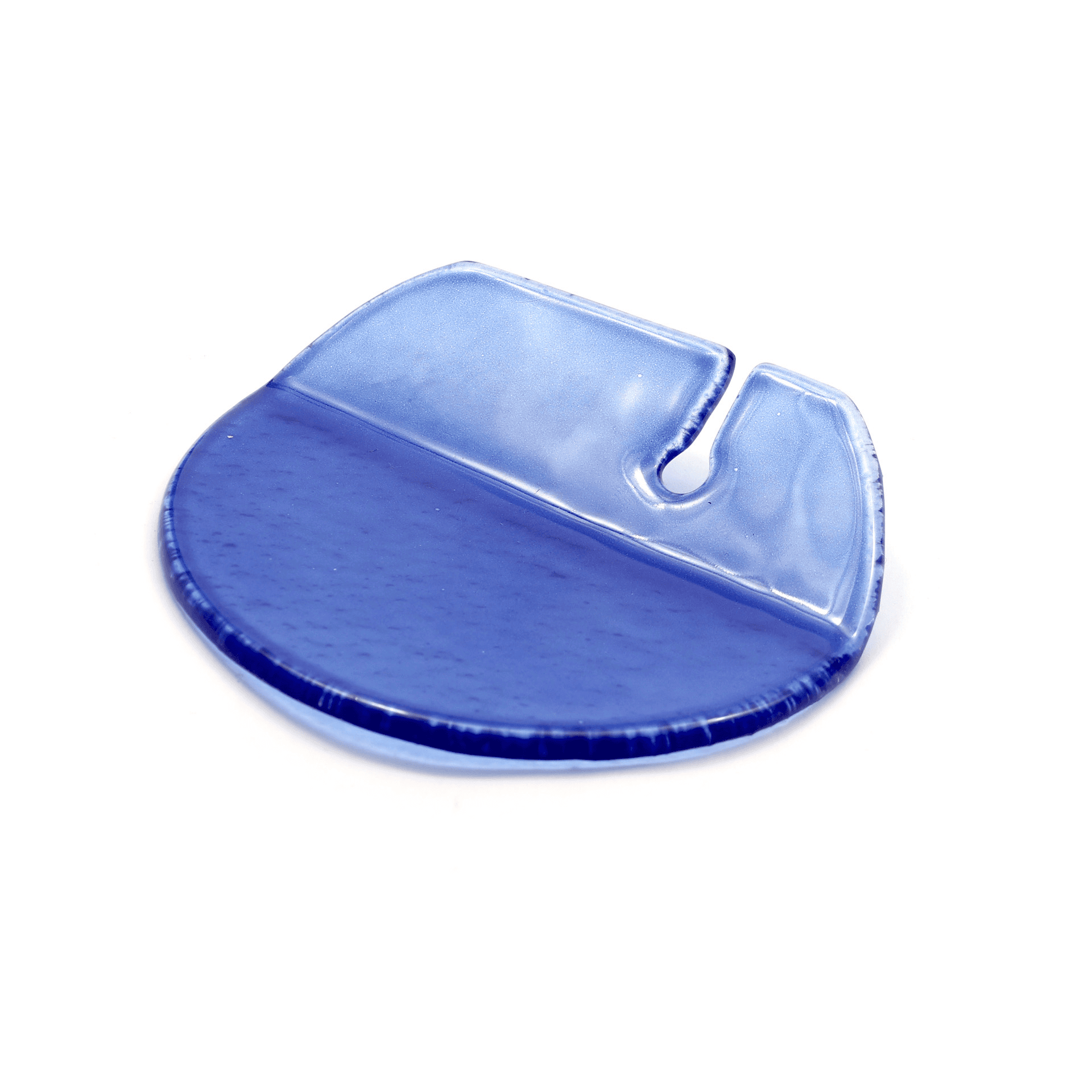 Poggiaposatate blu round cm.10