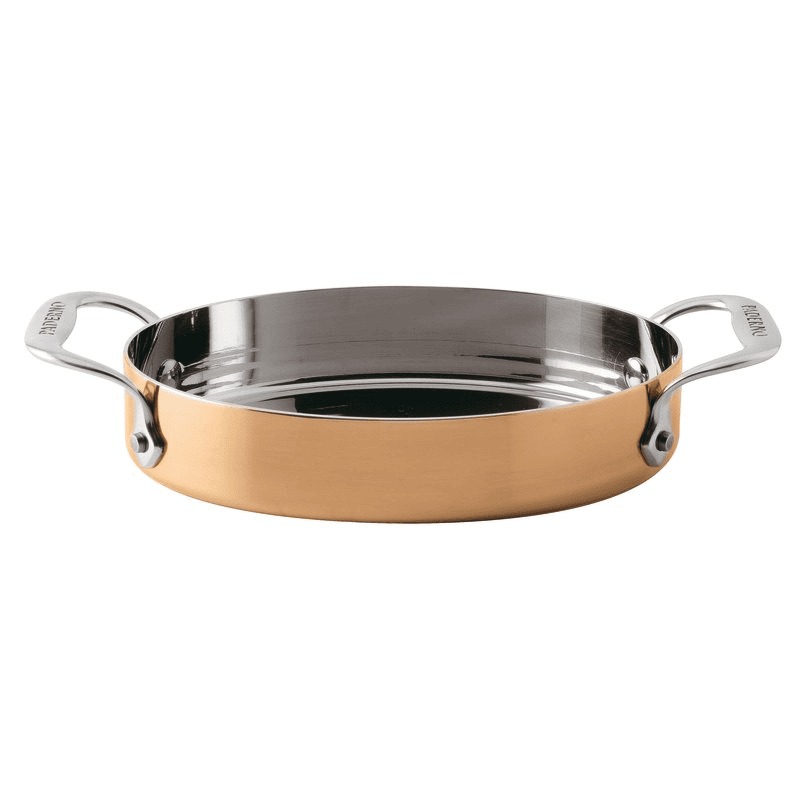 Tegamino ovale due maniglie mini cookware series 15600 3-ply cm.17×13