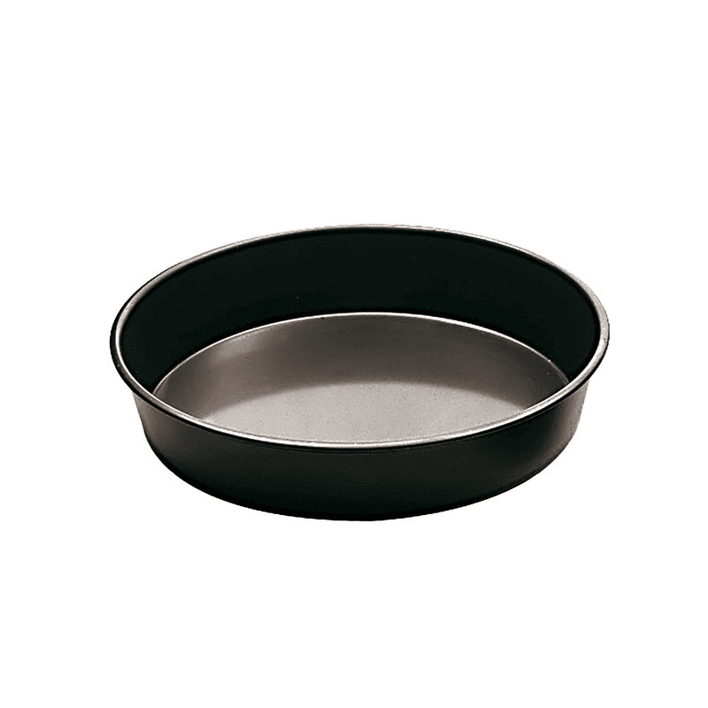 Tortiera tonda ferro blu h.4 cm.24