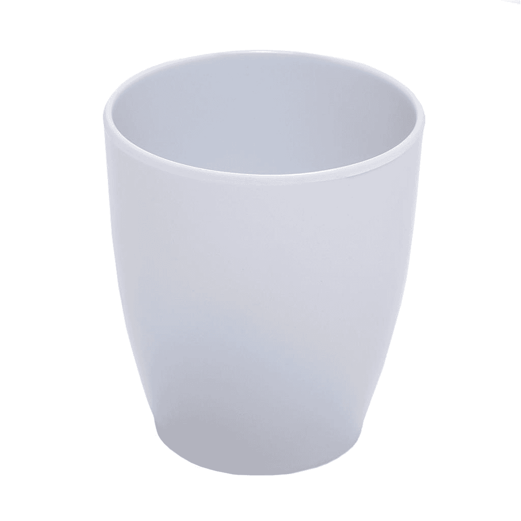 Bicchiere bianco melamina cl.25