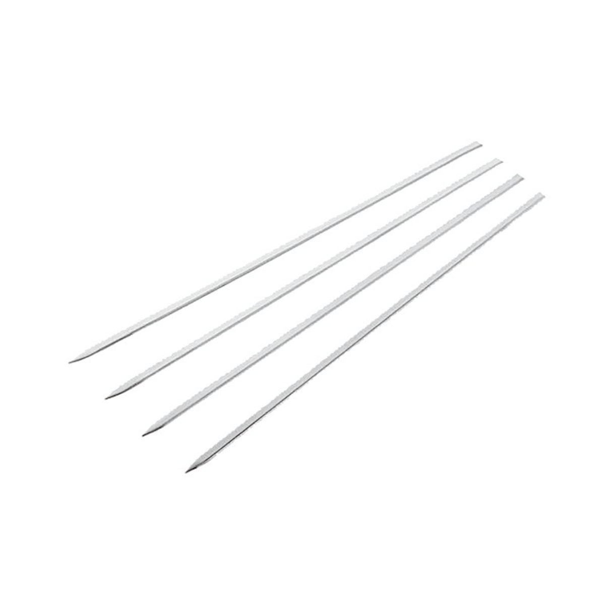 Spiedino piatto acciaio inox cm.60